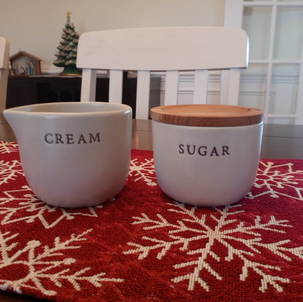 Cream and Sugar bowl